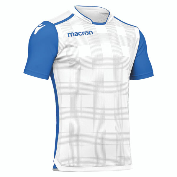 WEZEN SHIRT MACRON | WHITE/ROYAL BLUE | 50610103